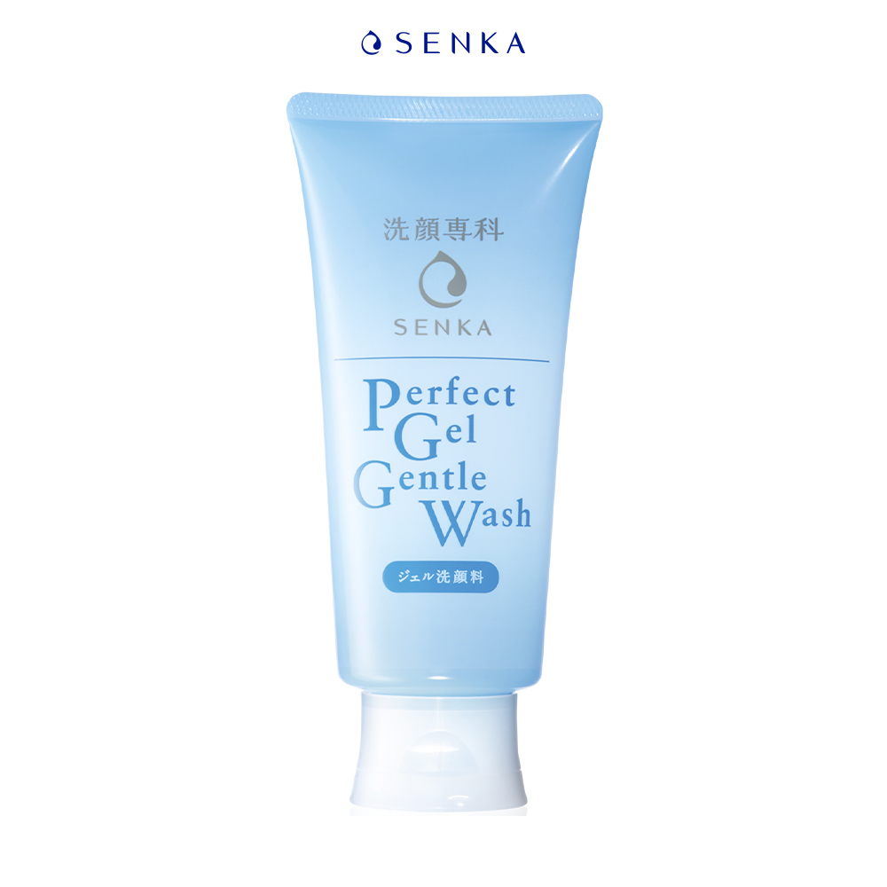 Gel rửa mặt dịu nhẹ Senka Perfect Gel Gentle Wash