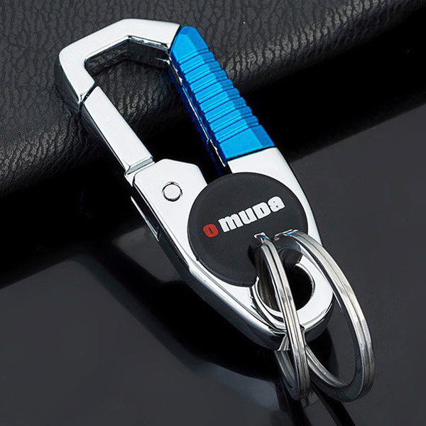 Bộ 2 Móc Khóa Omuda 3747 Móc Khóa Ô Tô Xe Máy Gài Thắt Lưng Cao Cấp