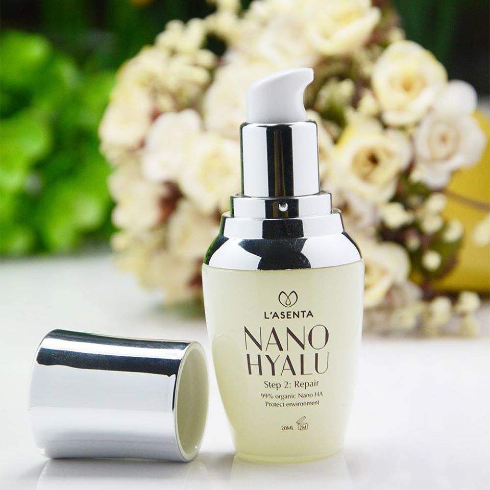 Serum Cấp Nước Dưỡng Ẩm Nano Hyalu L'asenta 20ml