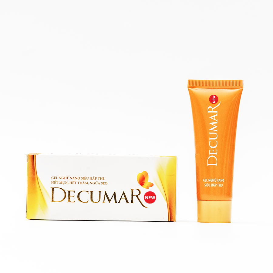 Bộ trị mụn Decumar (gồm 01 Gel trị mụn Decumar New 20g, 01 Gel rửa mặt ngừa mụn Decumar Clean 100g)