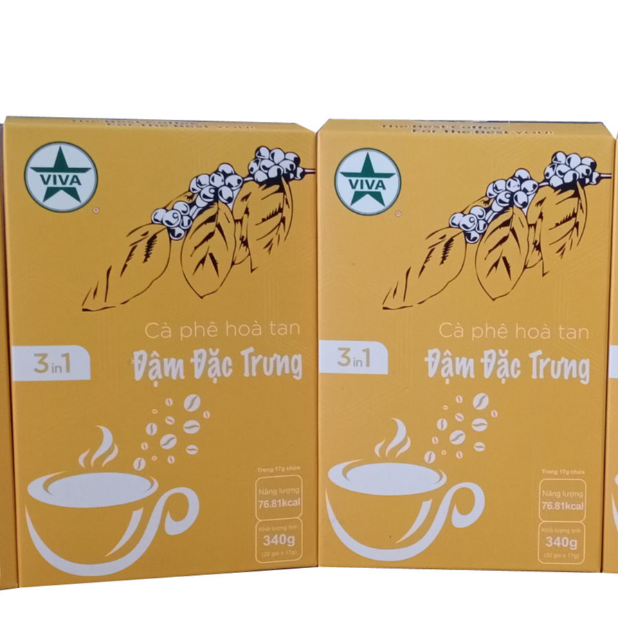 Cà Phê Hòa Tan VIVA STAR COFFEE 3in1 Đậm Đặc Trưng