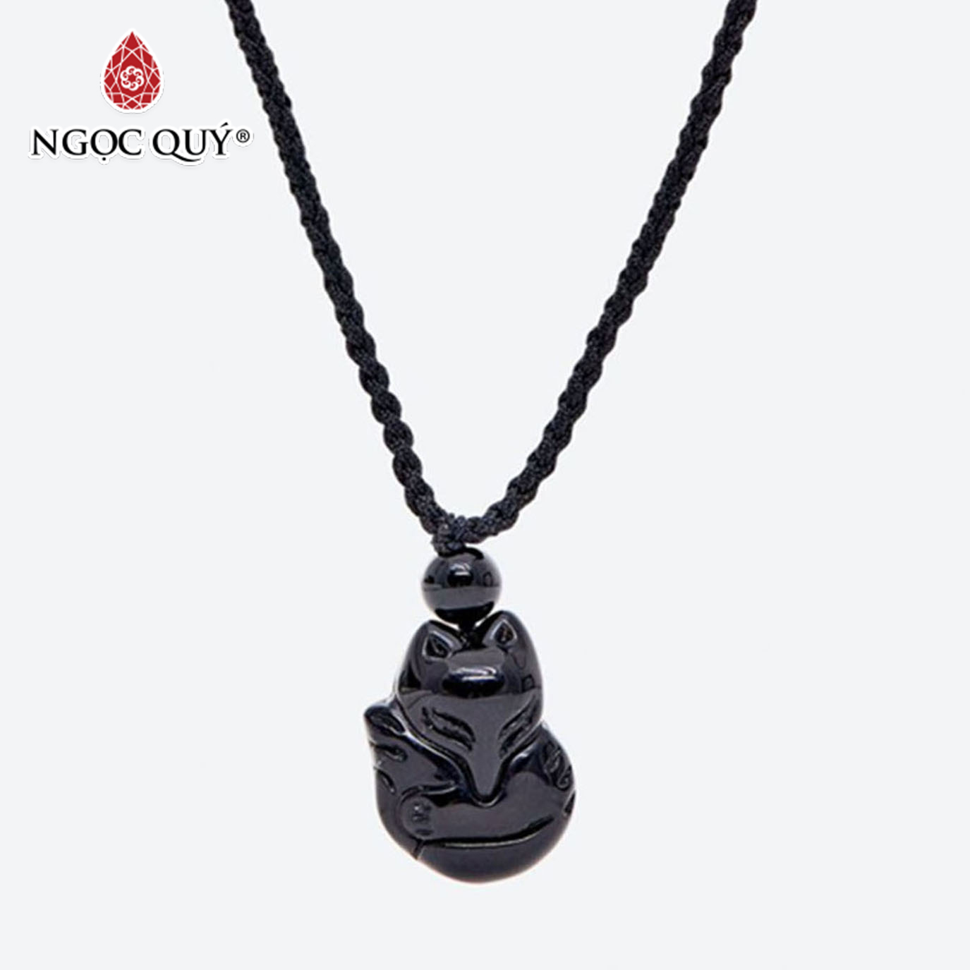 Dây chuyền hồ ly đá thiên nhiên - Ngọc Quý Gemstones