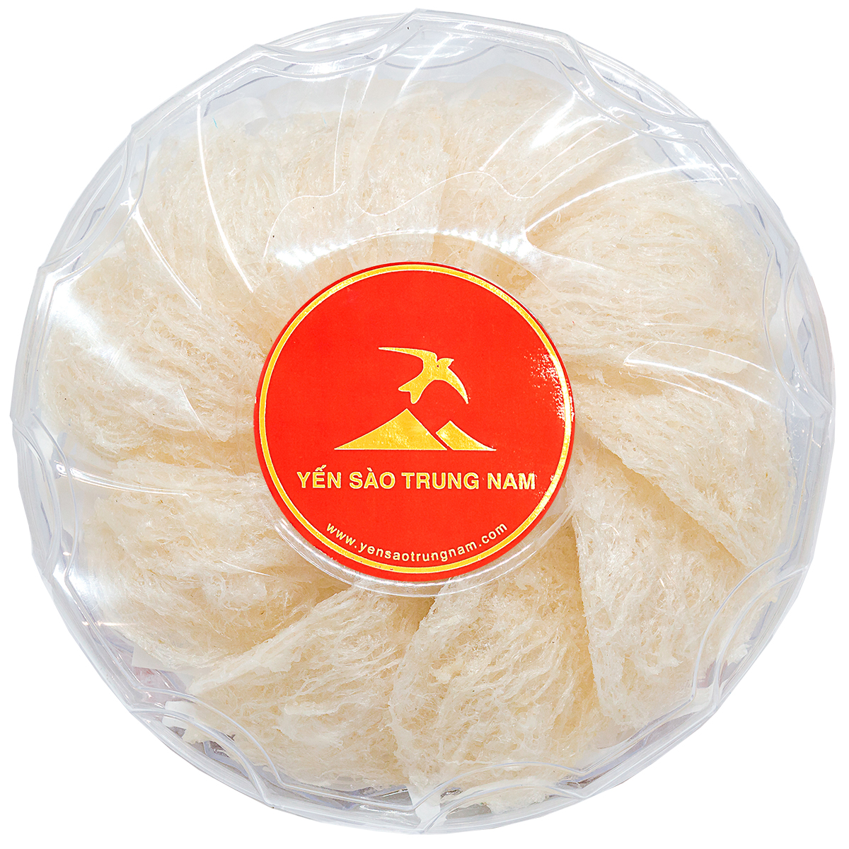 Tổ Yến Sào Tinh Chế (100g/Họp) (Tổ Yến làm sạch/Tổ Yến Sạch chế biến từ Tổ Yến Thô /Tổ Yến còn lông) Yến Sào Trung Nam