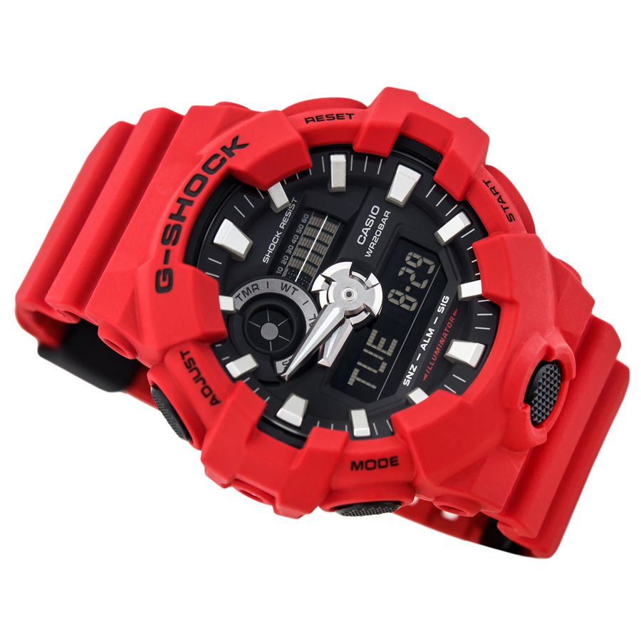 Đồng hồ nam dây nhựa Casio G-Shock chính hãng GA-700-4ADR