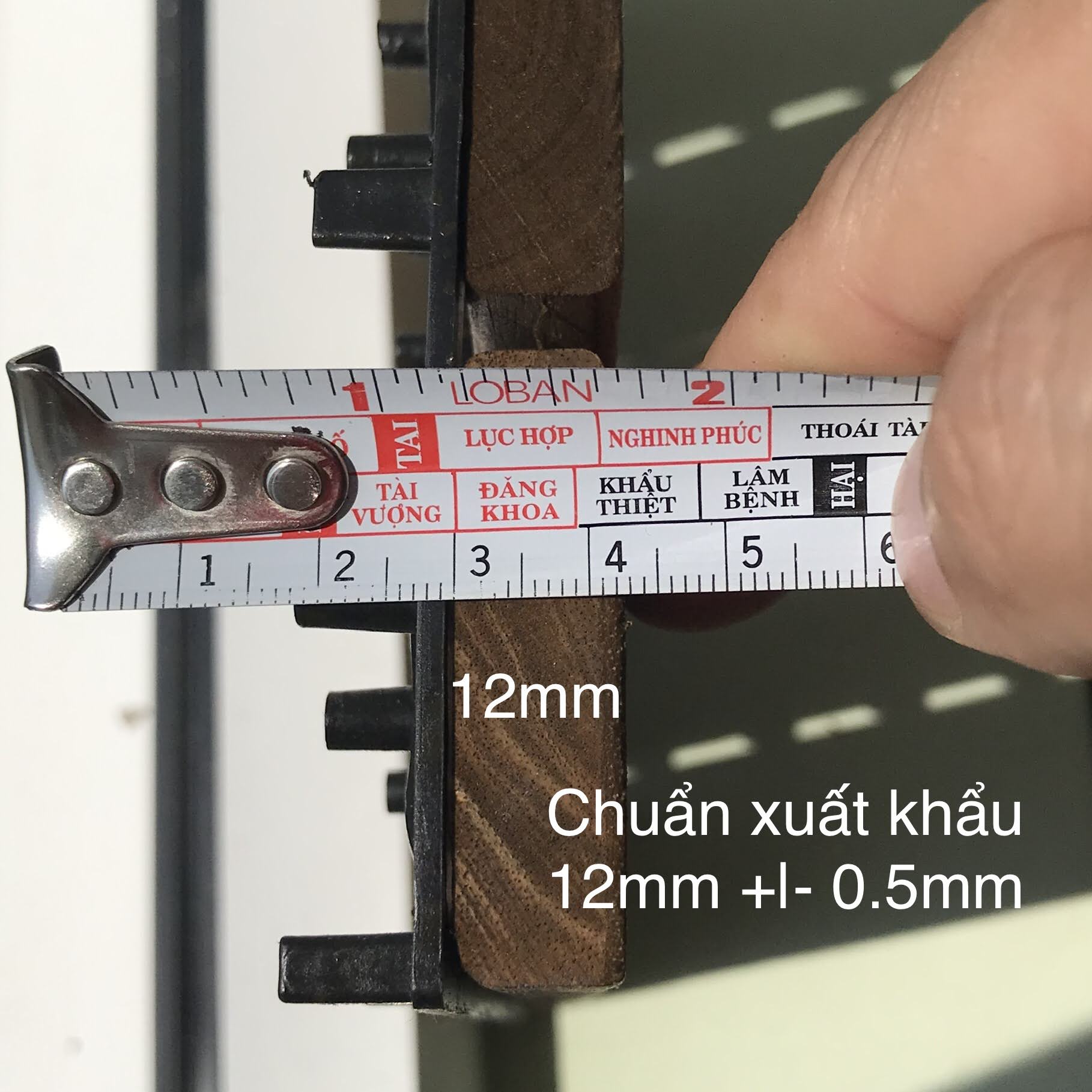 [Gỗ dày chuẩn 12mm] Combo 9 tấm ván sàn gỗ vỉ nhựa lót ban công sân vườn - Loại 12 nan đóng thùng carton chắc chắn