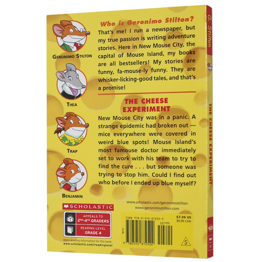 Geronimo Stilton Book 63 : The Cheese Experiment