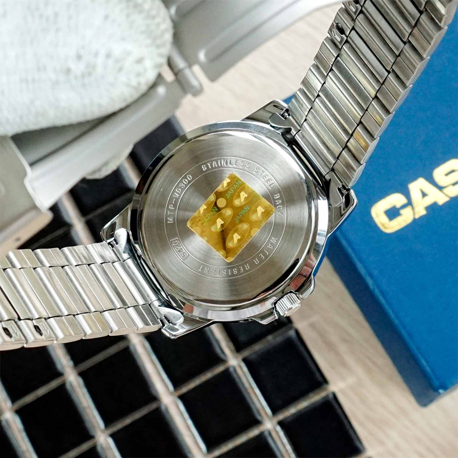 Đồng hồ nam dây kim loại Casio Standard chính hãng MTP-VD300D-2EUDF