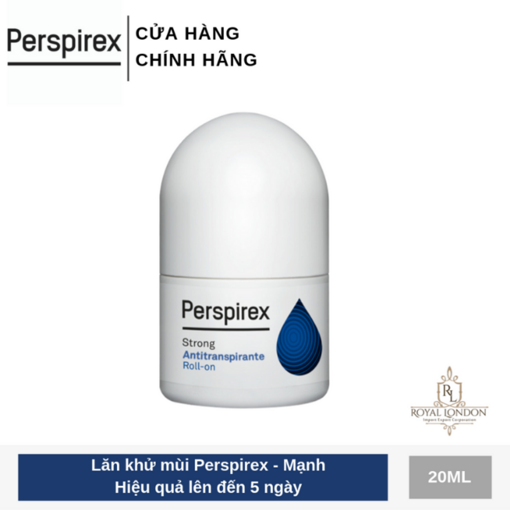 Lăn khử mùi ngăn tiết mồ hôi - Perspirex Strong