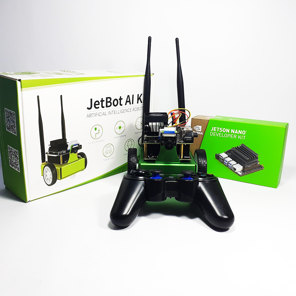 Robot AI JetBot dành cho NVIDIA Jetson Nano Developer Kit - Hàng Chính Hãng