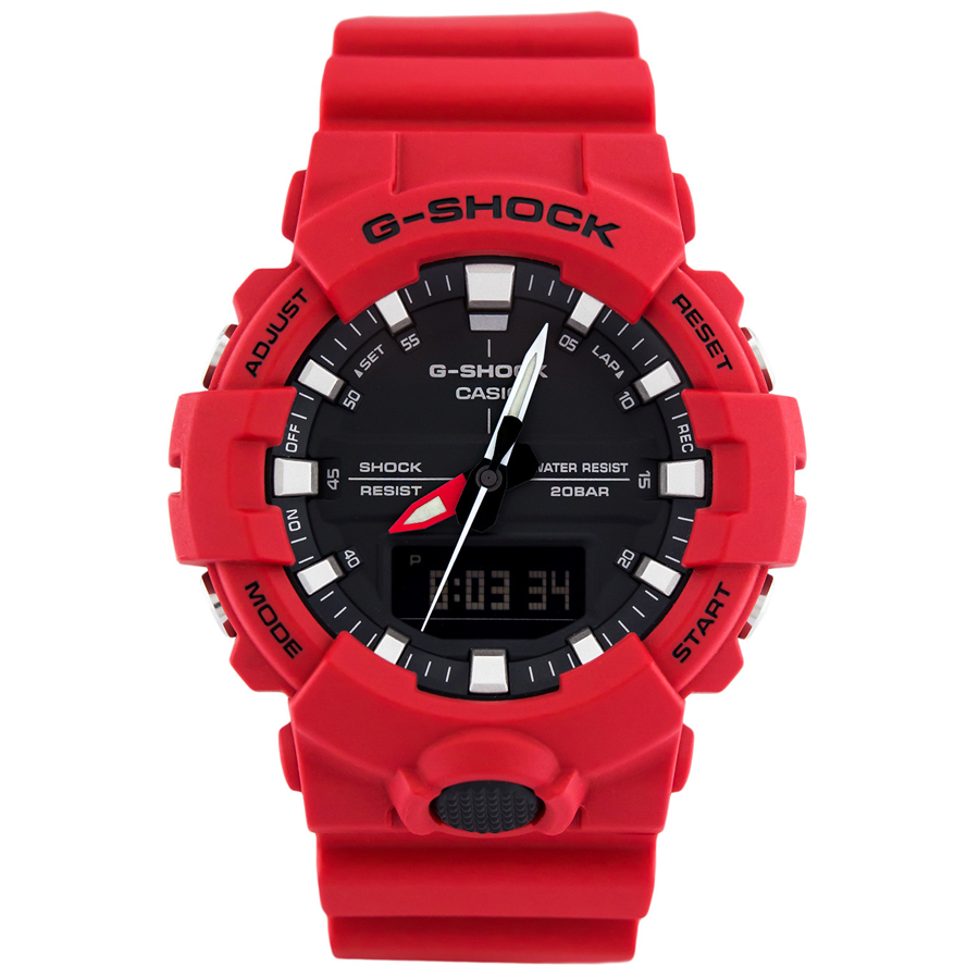 Đồng hồ nam dây nhựa Casio G-Shock chính hãng GA-800-4ADR