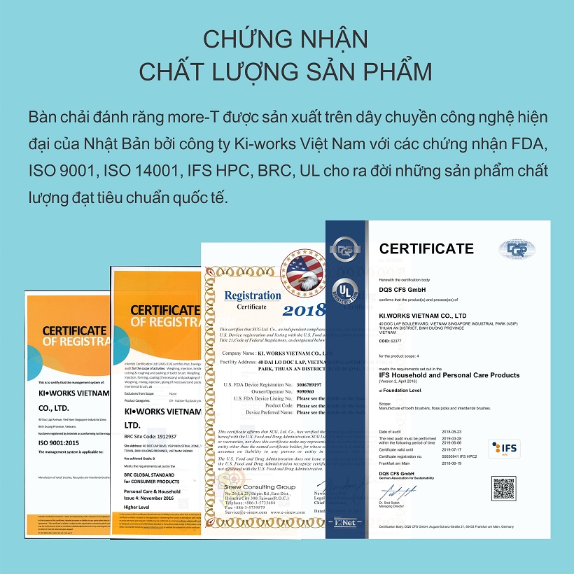 Set 2 Bàn chải đánh răng more-T