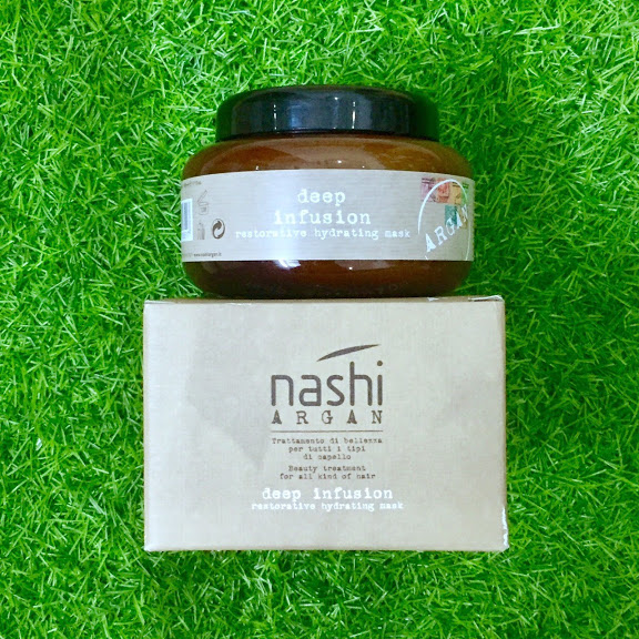 Dầu ủ tóc Nashi Argan Deep Infusion – Restorative Hydrating mask 500ml