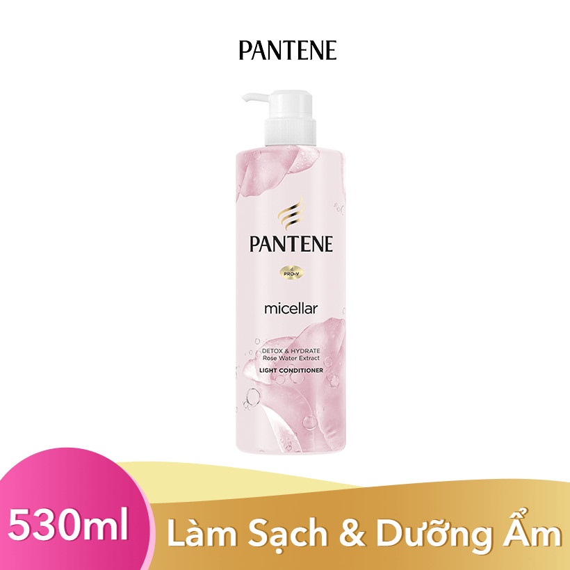 Dầu Xả PANTENE MICELLAR Làm Sạch Sâu Chai 530ml