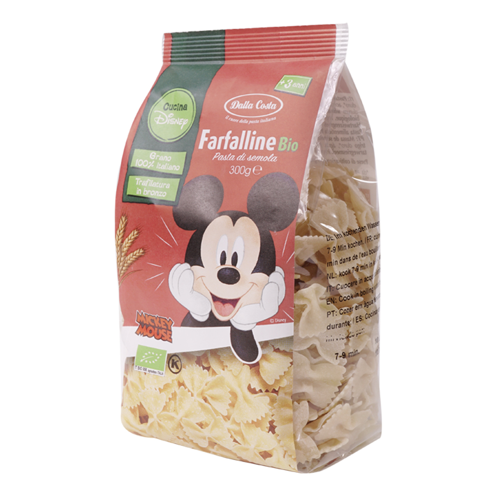 Nui nơ hữu cơ cho bé 300g Dalla Costa