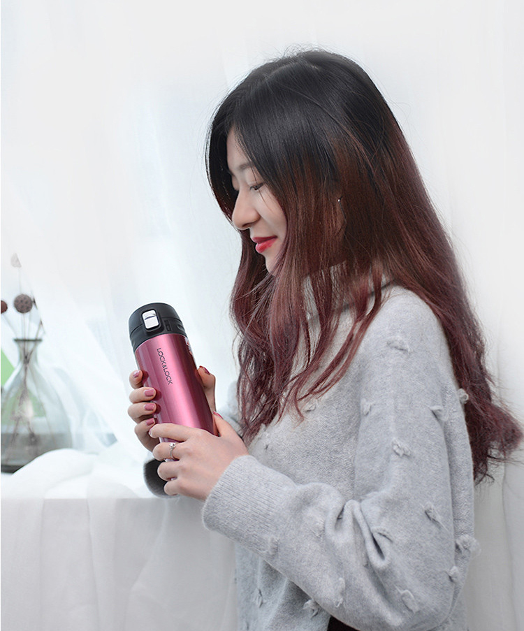 Bình Giữ Nhiệt Feather Light Lock&amp;Lock LHC3220RBR (500ml) -  Màu Đỏ Ruby