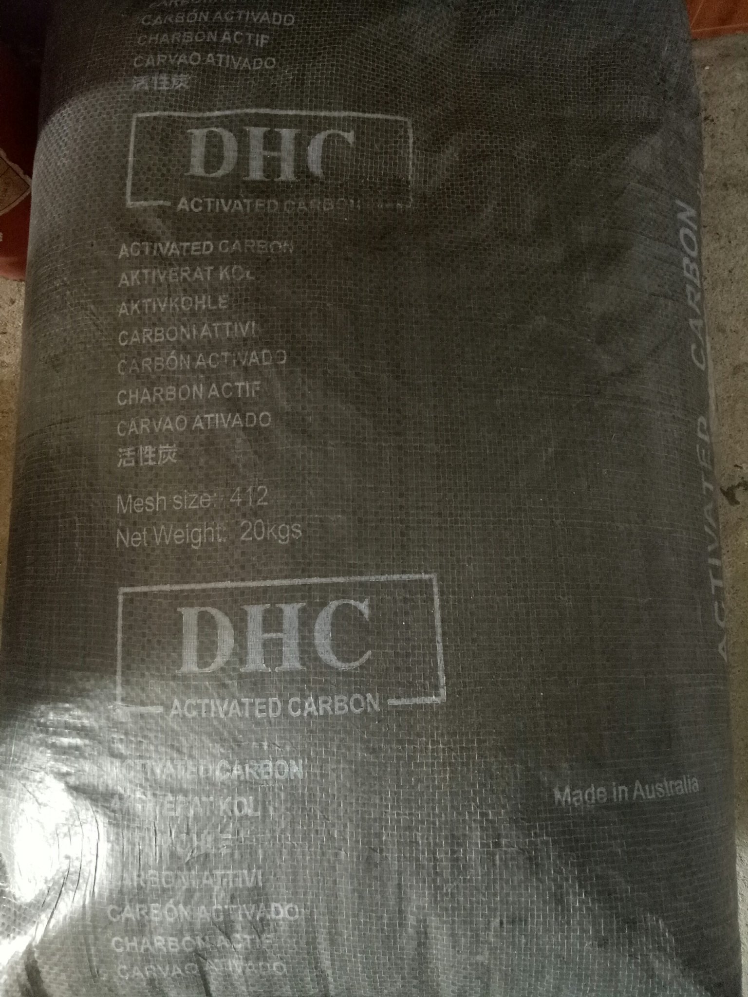 THAN HOẠT TÍNH DHC - 20Kg