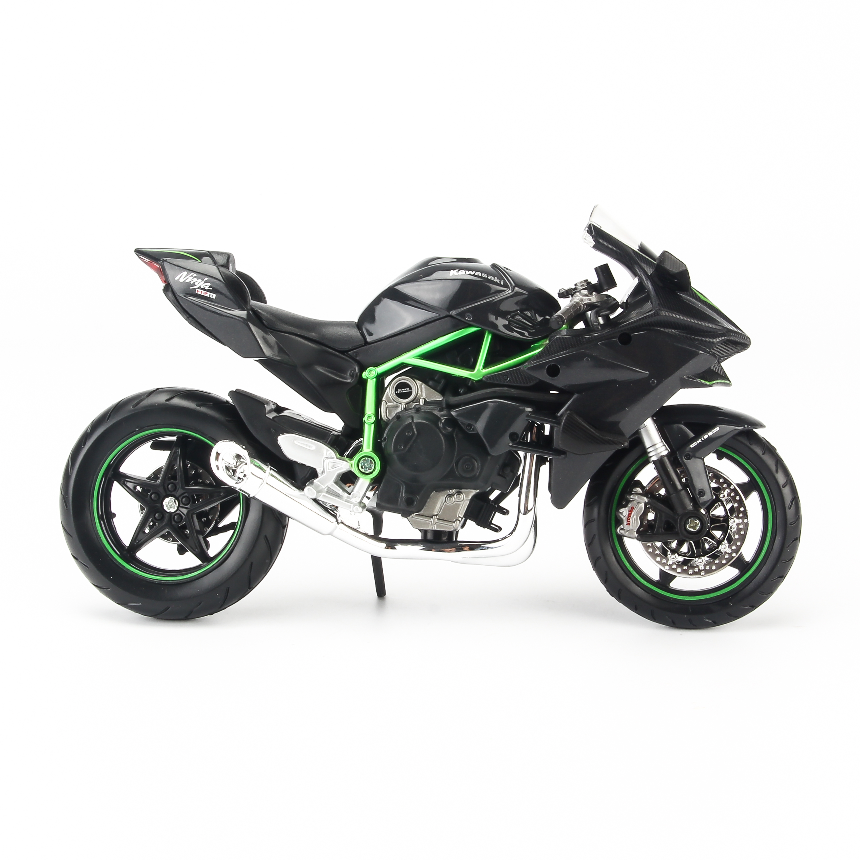 Mô Hình Xe Kawasaki Ninja H2R Black 1:12 Maisto MH-31101-14