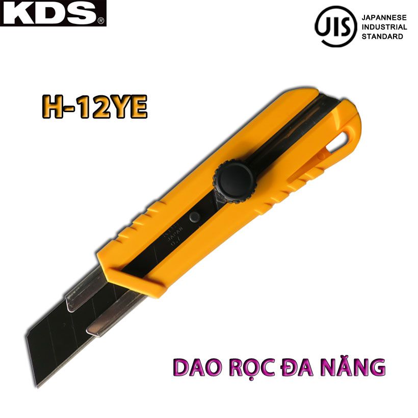 DAO RỌC ĐA NĂNG KHÓA XOAY 25mm KDS H-12