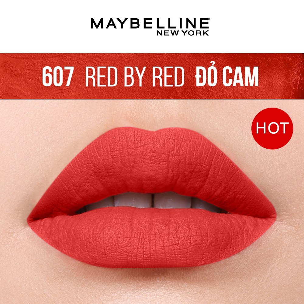 Son Lì Nhẹ Môi Dưỡng Môi Maybelline New York Color Sensational The Powder Mattes Lipstick 3.9g