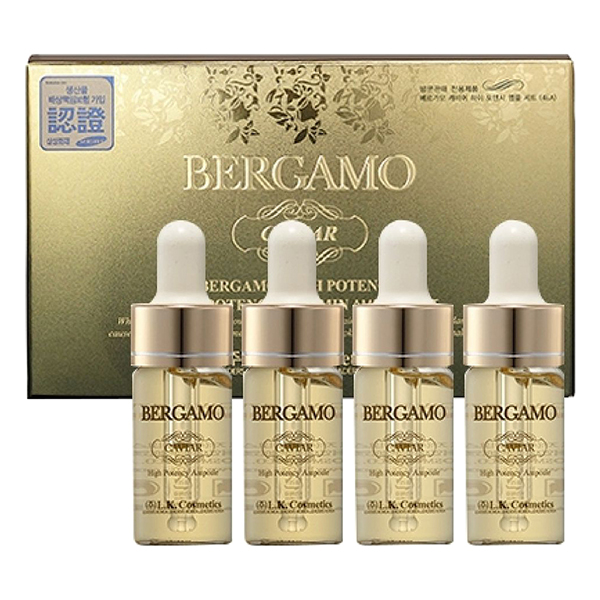 Bộ Tinh Chất Dưỡng Da Bergamo High Potency Và High Potency Vitanmin Ampoule Set (13ml x 4)