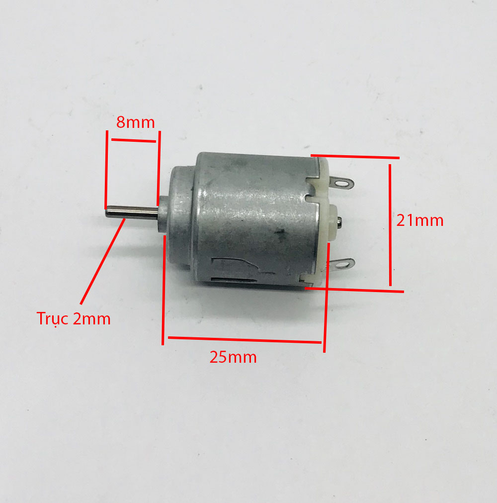 5 động cơ motor mô tơ mini 140 điện áp 3V - 5V tốc độ 15000RPM  - LK0006