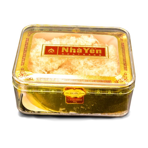 Đặc Sản Khánh Hòa - Tổ Yến Trắng Tinh Chế Vụn - Nhà Yến Nha Trang - Hộp 100 Gram - Yến Vụn Tinh Chế - Tổ Yến Sào Tinh Chế - Hàng Chính Hãng