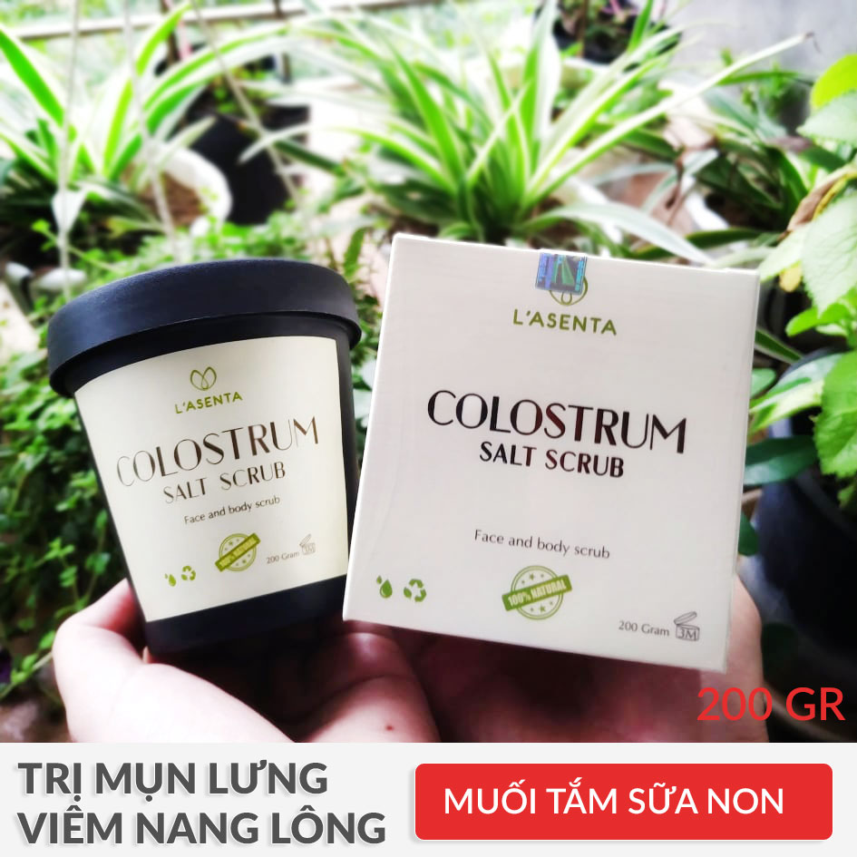 Muối Tắm Tinh Chất Sữa Non L’asenta 200gr