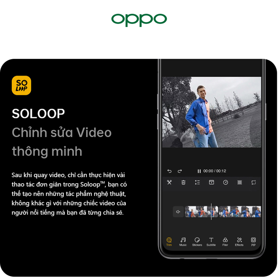 Điện Thoại Oppo Reno 5G (8GB/128G) - Hàng Chính Hãng