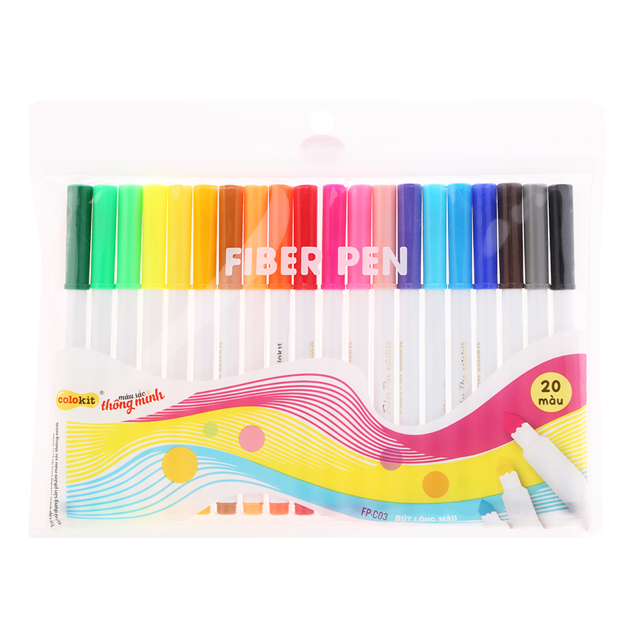 Bút lông màu Fiber Pen Colokit FP-C03