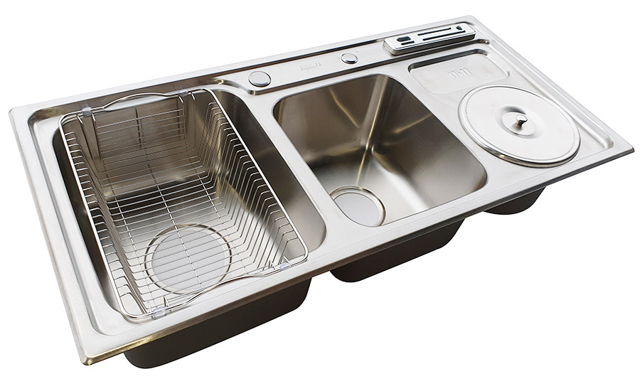 Rổ Inox Eurolife EL-R6 dùng cho chậu rửa chén Inox Eurolife 1 hộc EL-C6