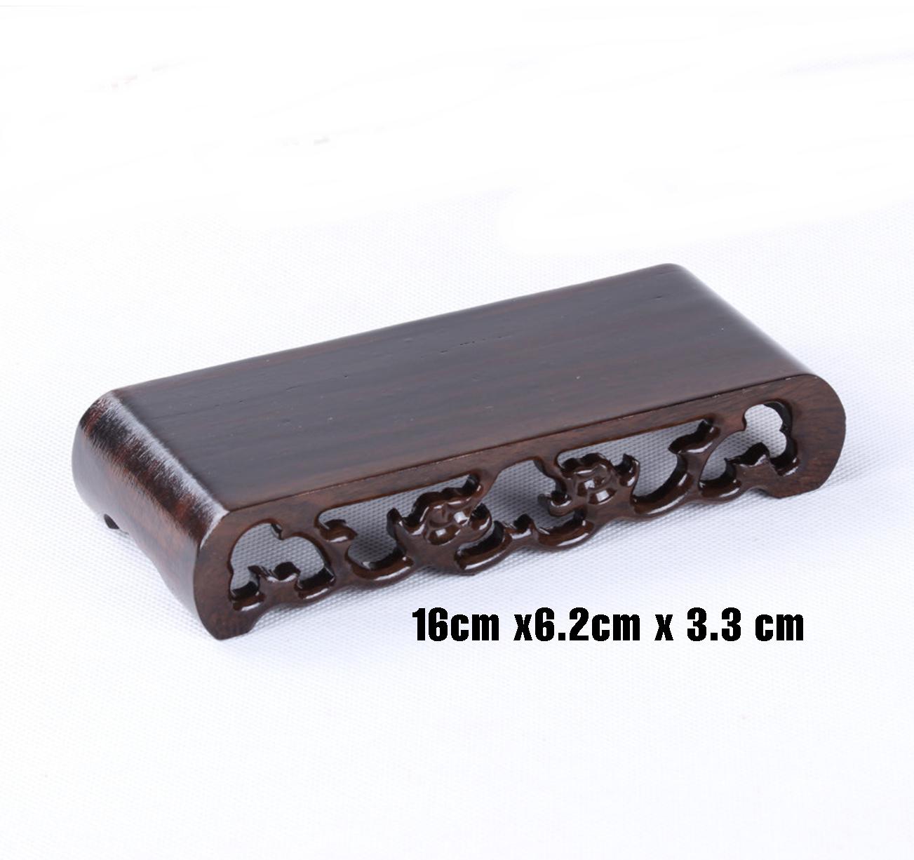Kệ Trang Trí Gỗ Hoa Văn Hình Chữ Nhật