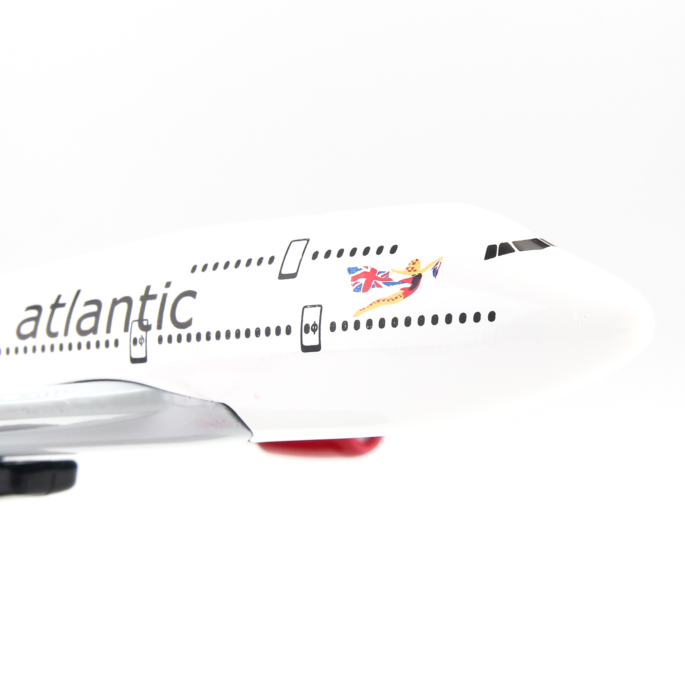 Mô Hình Máy Bay B747 VIRGIN ATLANTIC AIRWAYS EVERFLY 16CM