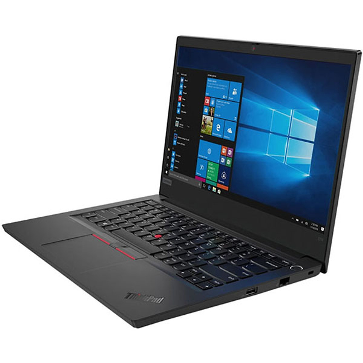 Laptop Lenovo ThinkPad E14 20RAS0KX00 (Core i5-10210U/ 8GB DDR4 2666MHz/ 256GB M.2 2242 PCIe NVMe/ 14 FHD IPS/ DOS) - Hàng Chính Hãng