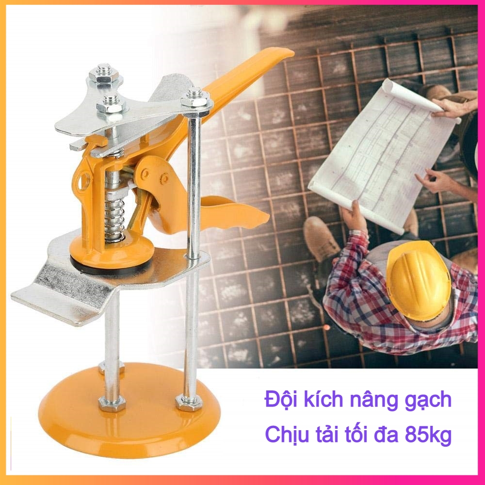 Combo 4 Chiếc Kê Kích Gạch Chân Tường - Con Đội Lấy Cốt Gạch 03 Trụ - Tải Trọng Tối Đa 85kg/ Chiếc