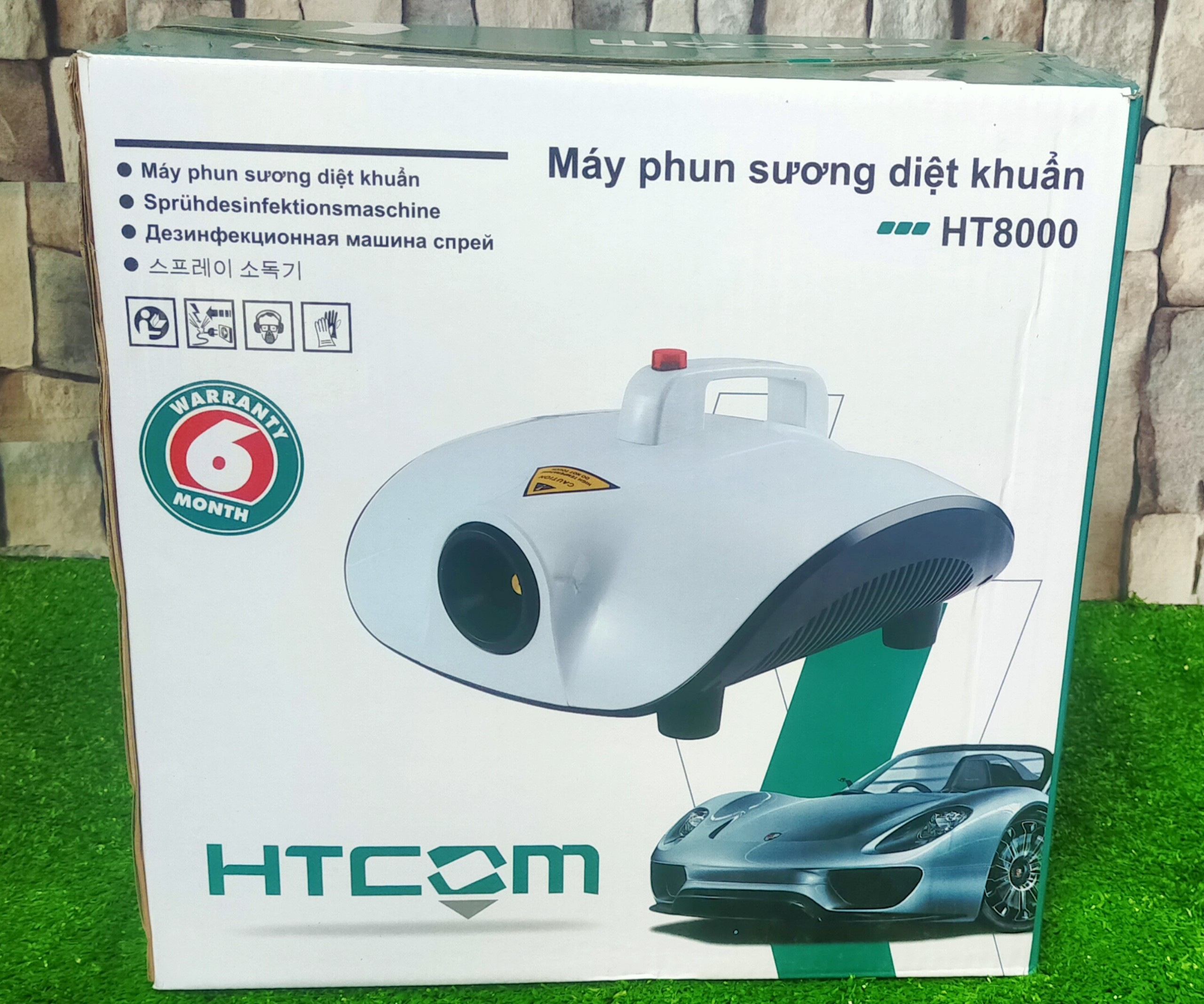 MÁY PHUN SƯƠNG KHỬ MÙI, DIỆT KHUẨN, LỌC KHÔNG KHÍ HTCOM HT8000 (1500W) - HÀNG CHÍNH HÃNG