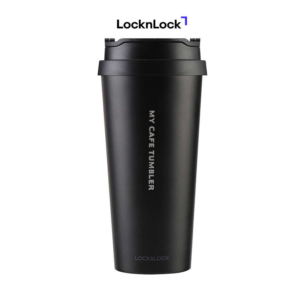 Ly Giữ Nhiệt Bằng Thép Không Gỉ Lock&Lock Clip Tumbler LHC4151BLK (540ml) – Đen
