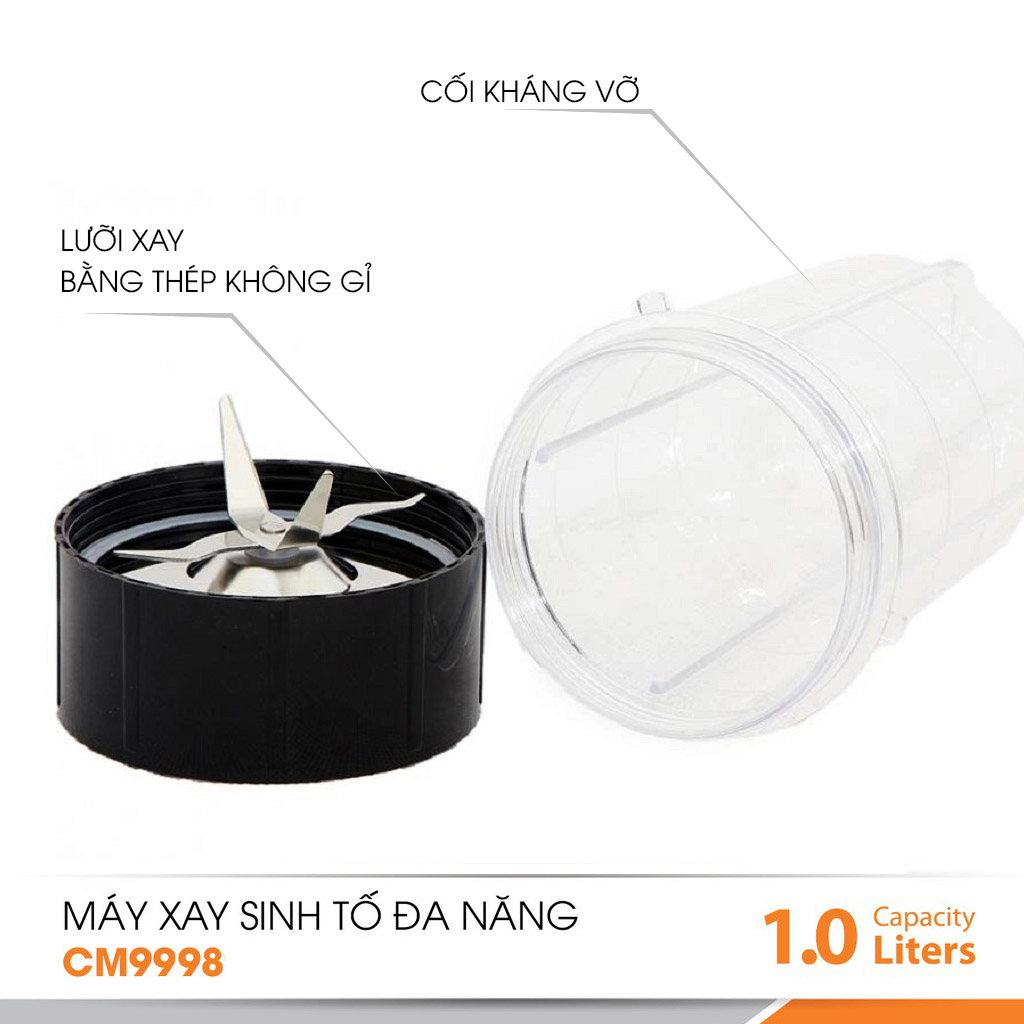 Máy xay sinh tố Comet CM9998 đa năng