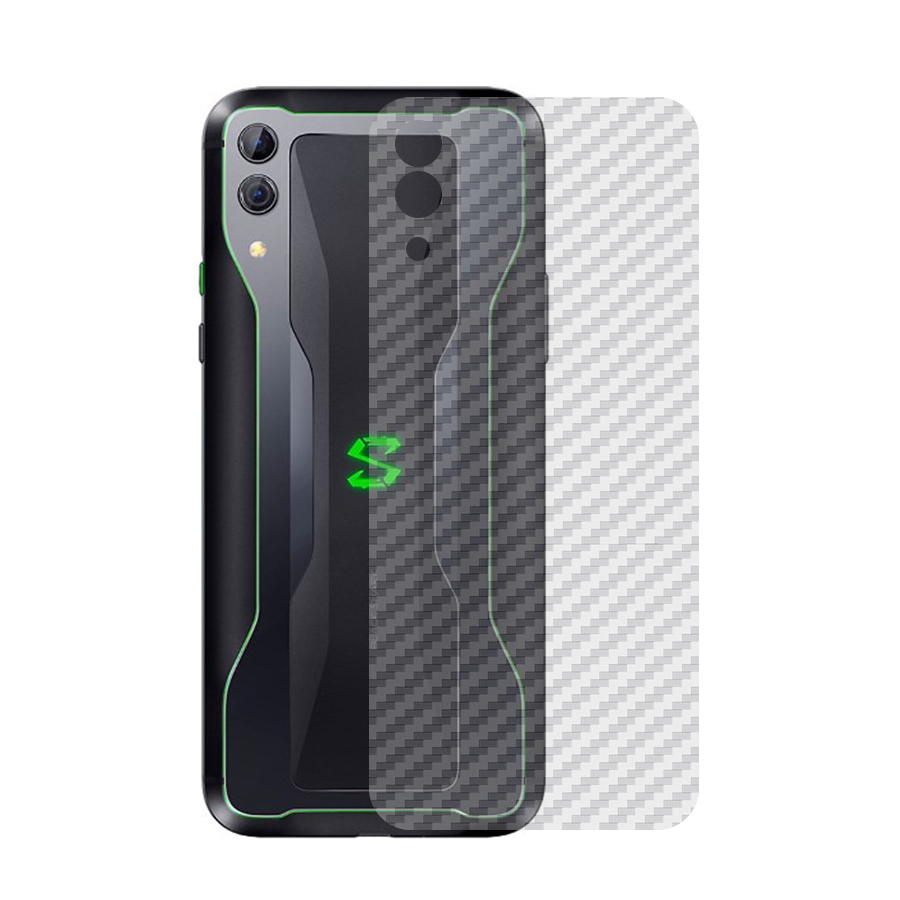 Miếng Dán Mặt Lưng Cacbon Dành Cho Xiaomi Black Shark 2- Handtown - Hàng Chính Hãng