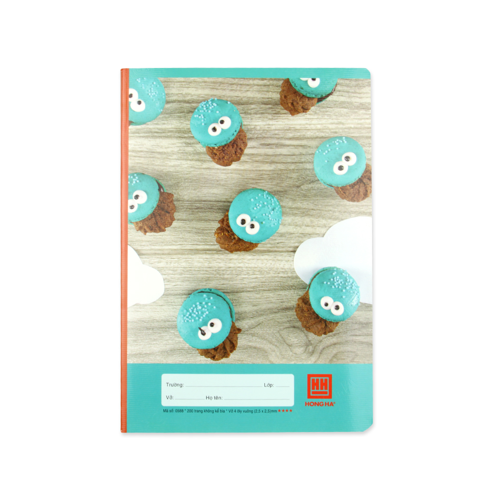 Vở 4 Ô ly 200 trang Hồng Hà School Good Time - 0588