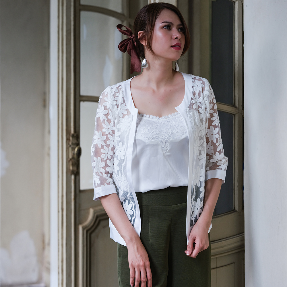 Áo Khoác Nữ Áo Khoác Voan Mỏng Thời trang thiết kế Hity TOP138
