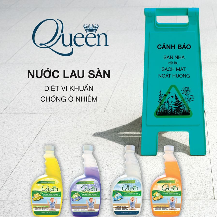 Nước lau sàn Queen Hương Thảo Mộc