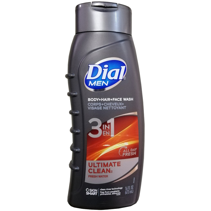 Sữa tắm gội Dial For Men Ultimate Clean 473ml