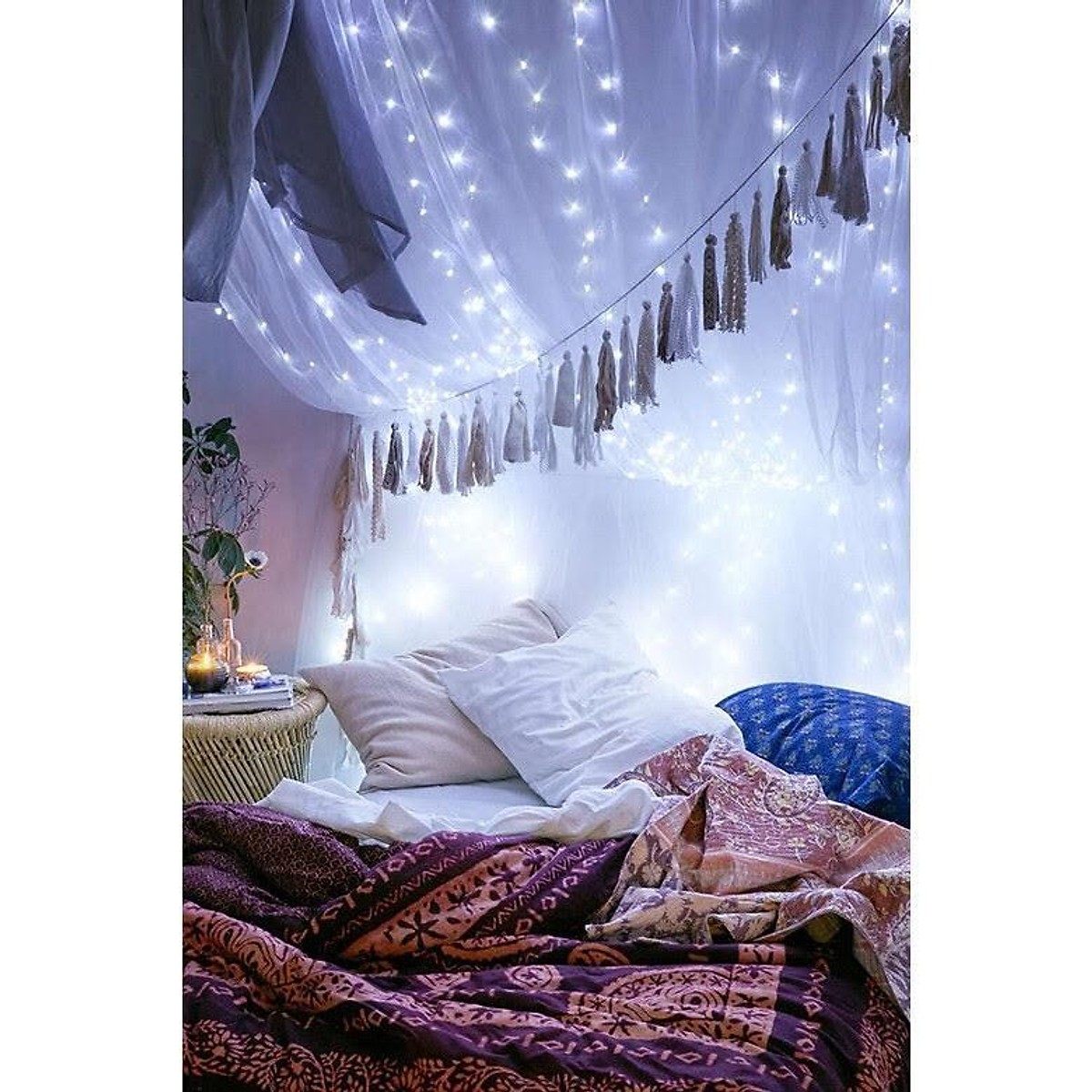 Dây Đèn Đom Đóm Chipsbling Fairy Light Dùng Pin