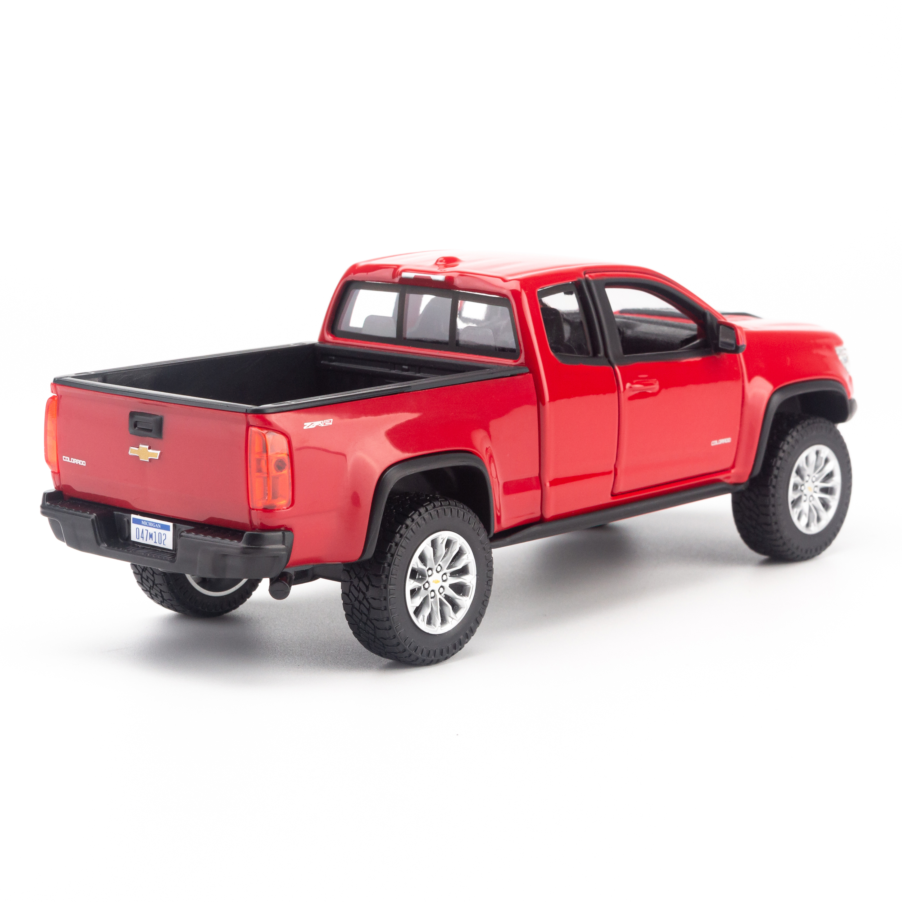 Mô Hình Xe Chevrolet Colorado ZR2 Red 1:24 Maisto MH-31517