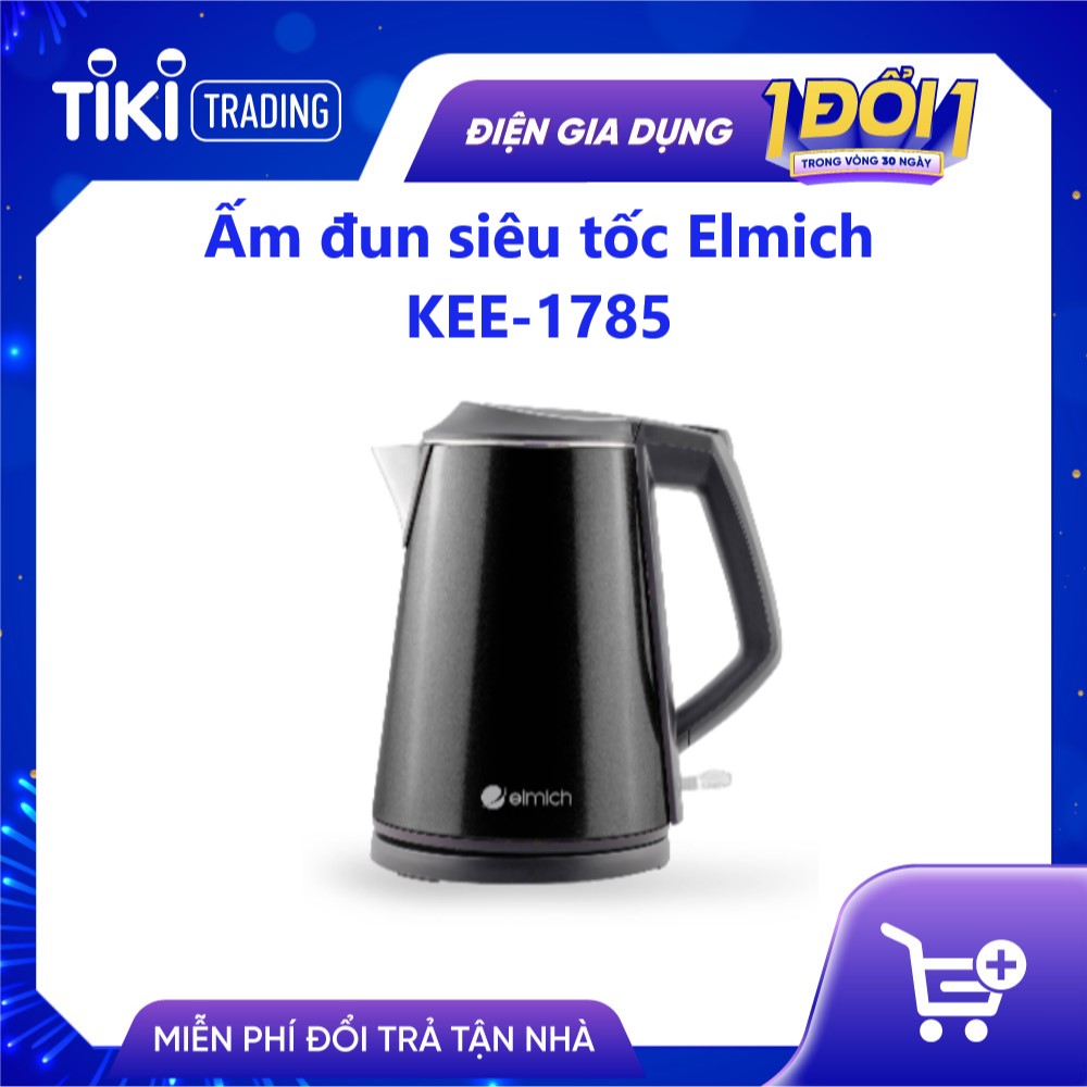 Ấm Đun Nước Siêu Tốc Elmich KEE-1785 (1.5 Lít) - Hàng chính hãng