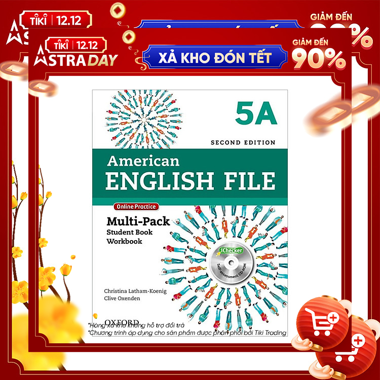 [Hàng thanh lý miễn đổi trả] American English File 5A Multi-Pack with Online Practice and iChecker