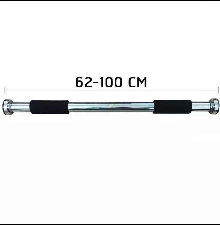 BG Xà đơn treo tường cao cấp treo tường gắn cửa độ dài tùy chỉnh 60-100cm (hàng nhập khẩu)