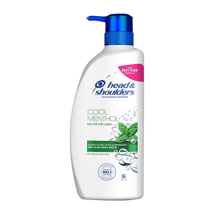 Dầu Gội Head &amp; Shoulders Bạc Hà Mát Rượi 625ml