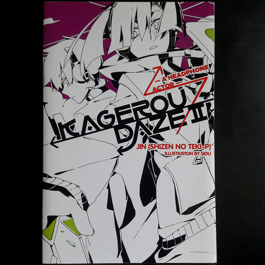 Kagerou Daze, Volume 02: A Headphone Actor (Light Novel)