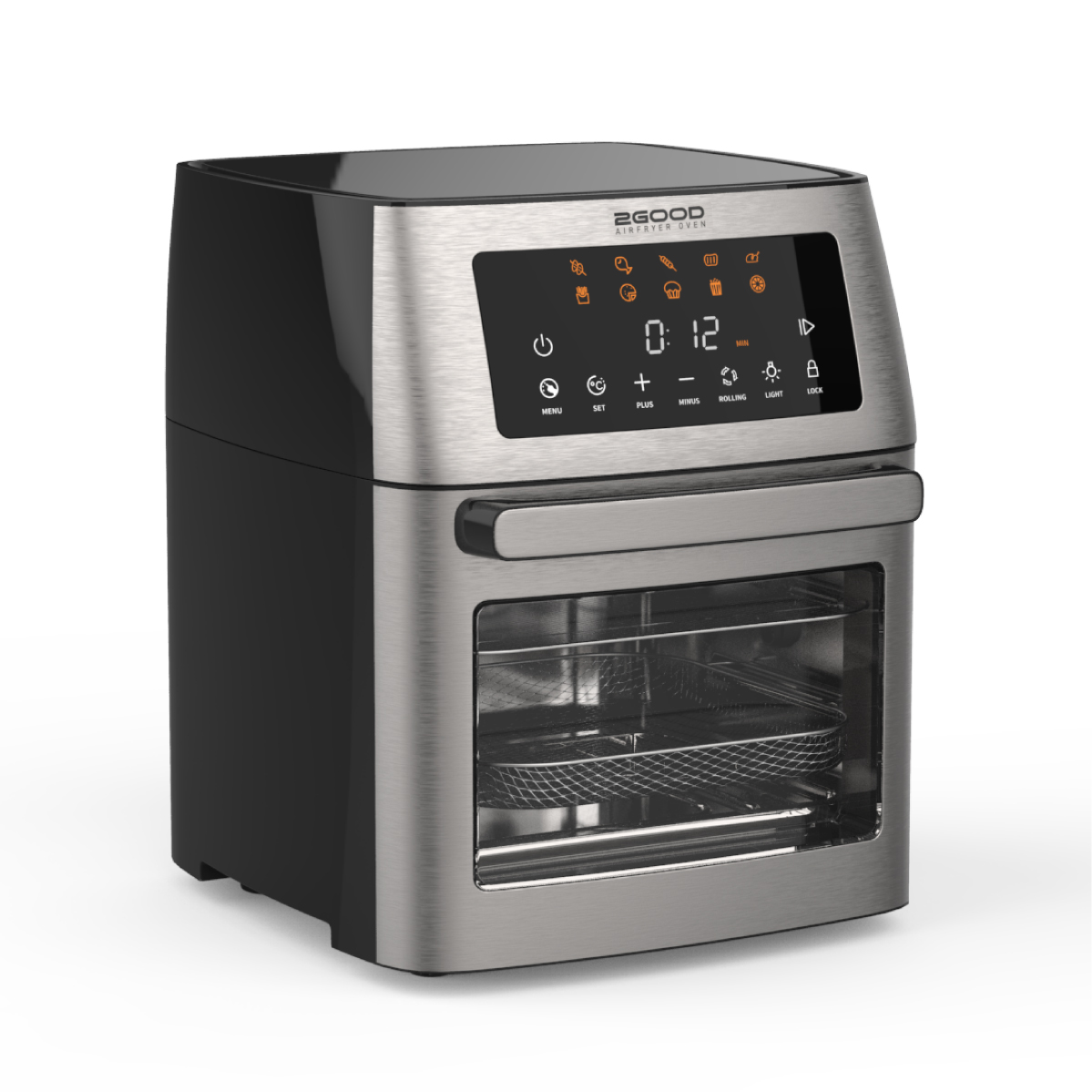 Nồi Chiên Không Dầu 2GOOD Vortex S-18 Air Fryer Oven - Hàng Chính Hãng